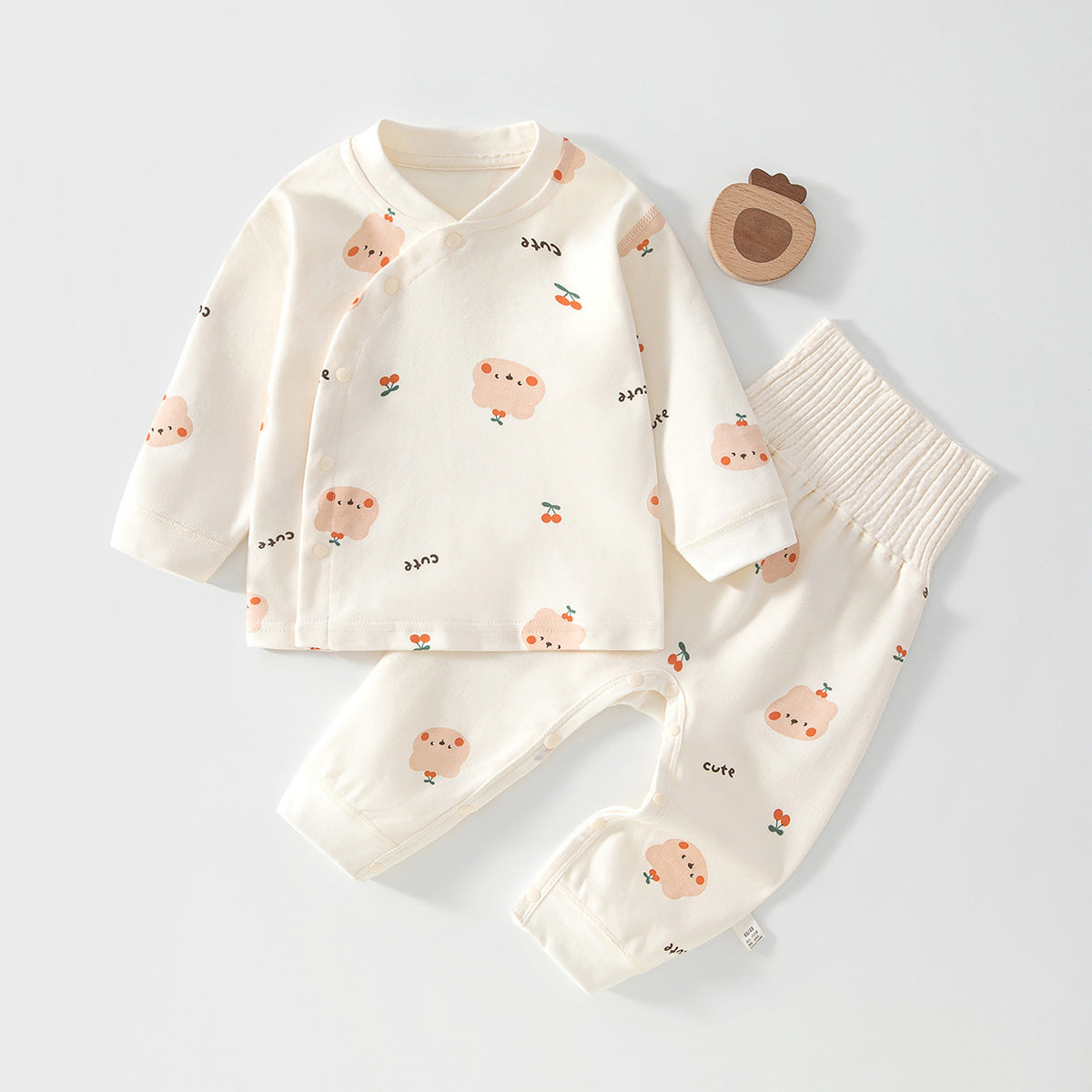Baby  Long Sleeve Separated Sleepwear Set