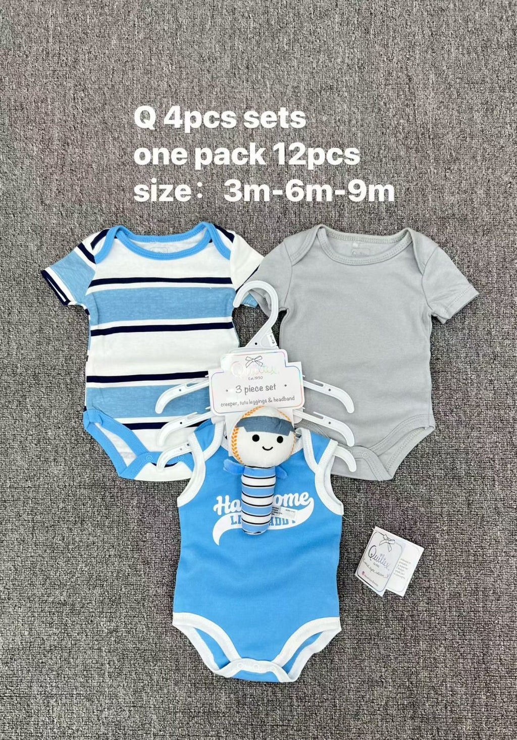 baby romper set moq 12set each color