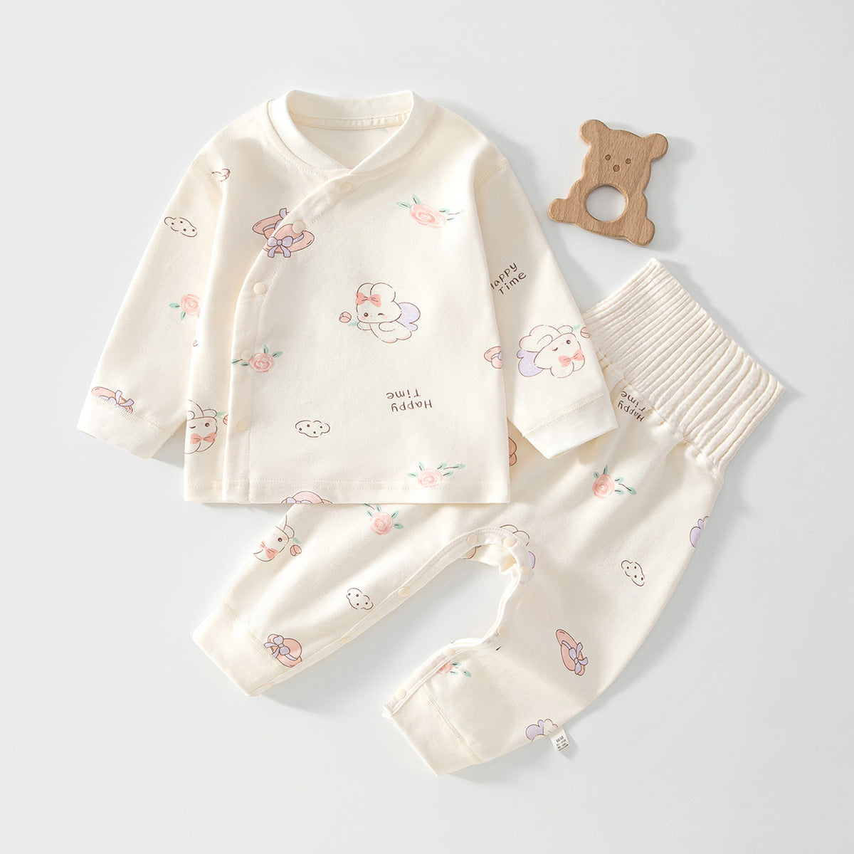 Baby  Long Sleeve Separated Sleepwear Set