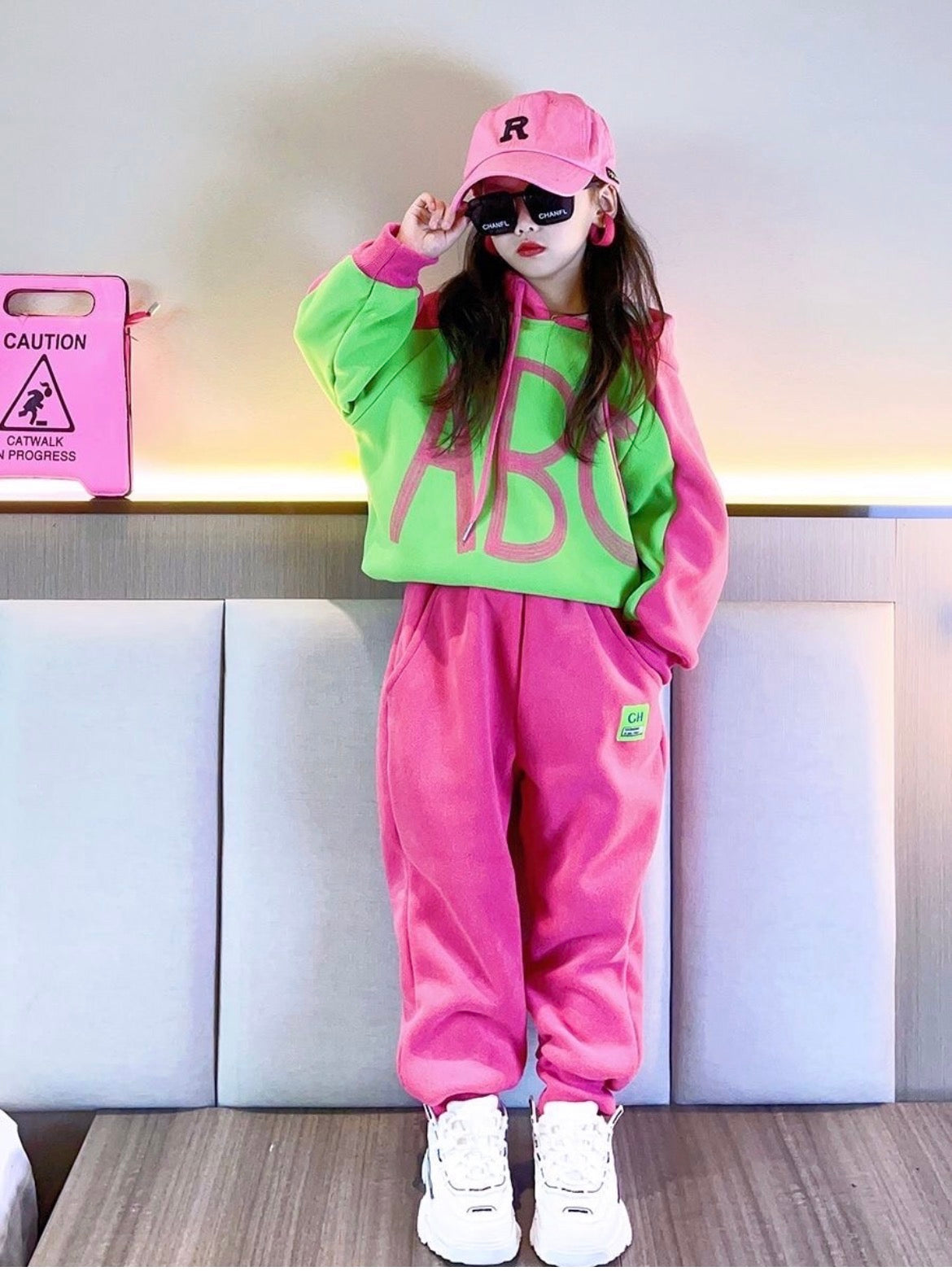 Children's Hooded Sweatshirt Set | $6 Each | MOQ 50 | Code MIX-GB-216