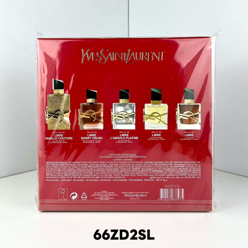 YSL Mini Perfume Gift Set – 5-Piece Fragrance Collection