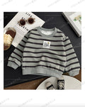 Kids TGO Hello Baby abstract print sweatshirt in green and beige