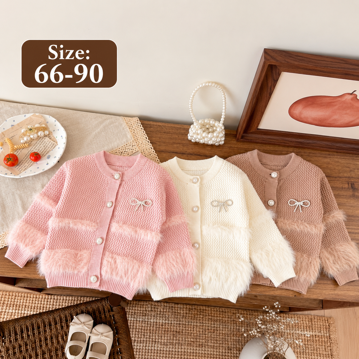 Baby & Toddler Textured Knit Cardigans, $5.50 Each, Packs of 5–12, Code Mix-GC-152