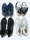 used shoes of women and men.