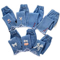 Girls' Embroidered Denim Jeans – Mixed Styles & Sizes | MOQ 50 Units | Unit Price $5.50