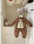 Baby Bear Quilted Winter Romper – $8 Each | MOQ 12