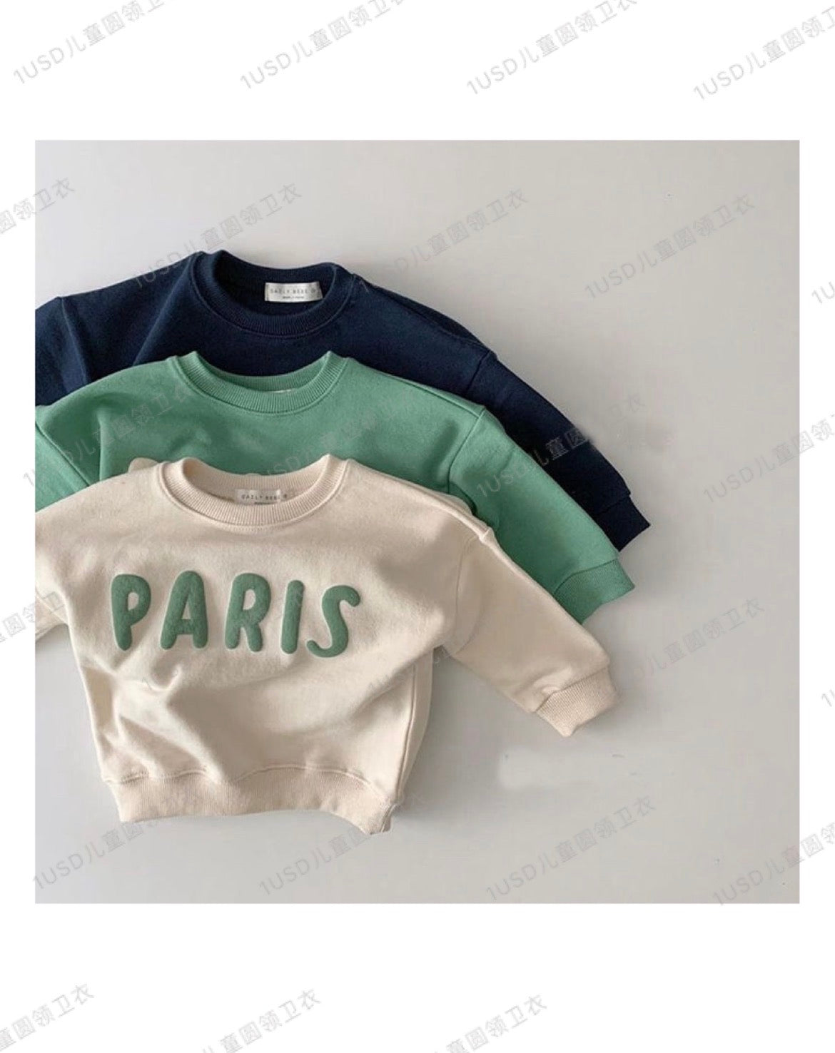 Girls sequin bunny sweatshirt in pink purple and cream