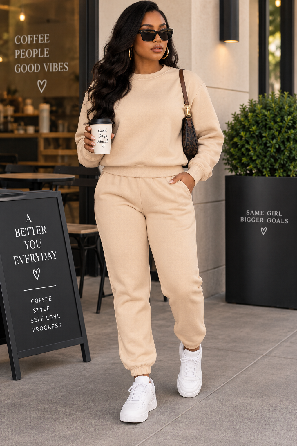 Fleece Tracksuit Set | $17/pc | MOQ 4 pack per Color. Pack 1xl -2xl -3xl . 2-2-2