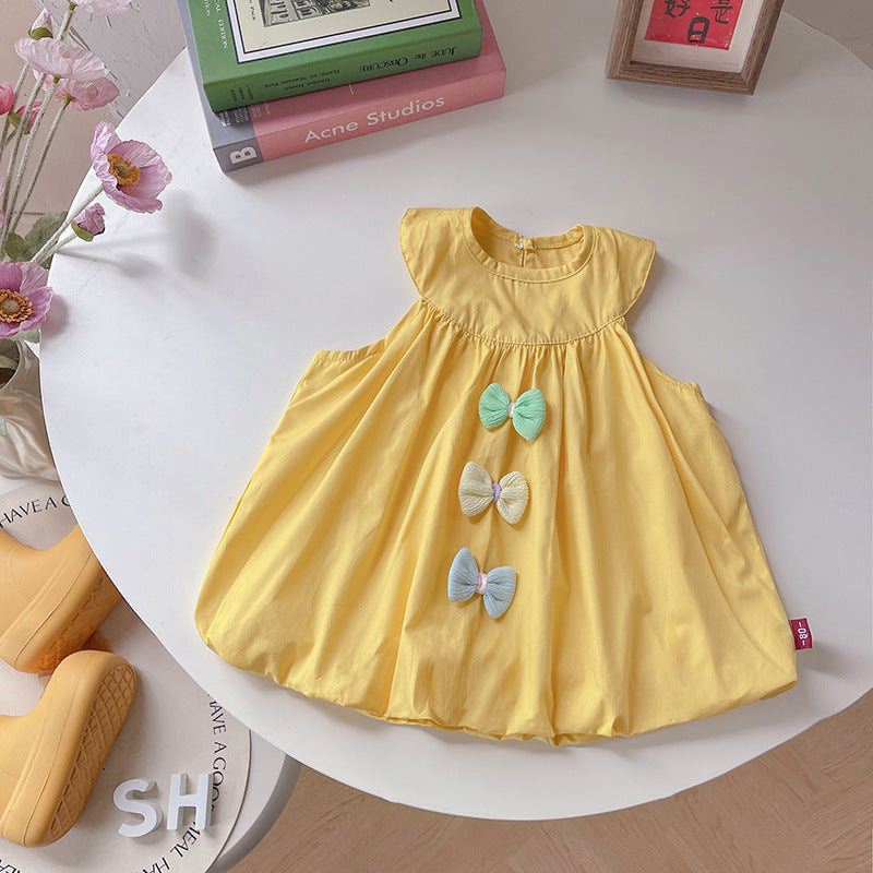 Baby girl thin princess summer dress