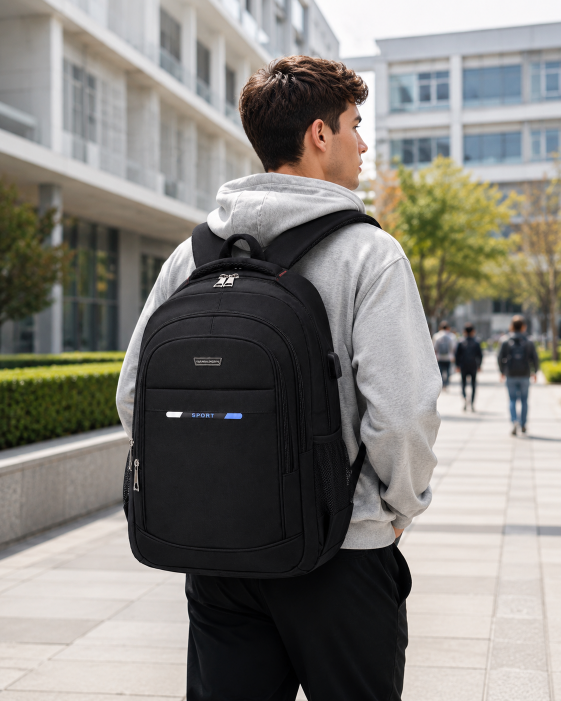 School Backpack — Style A (MOQ 100 pcs)