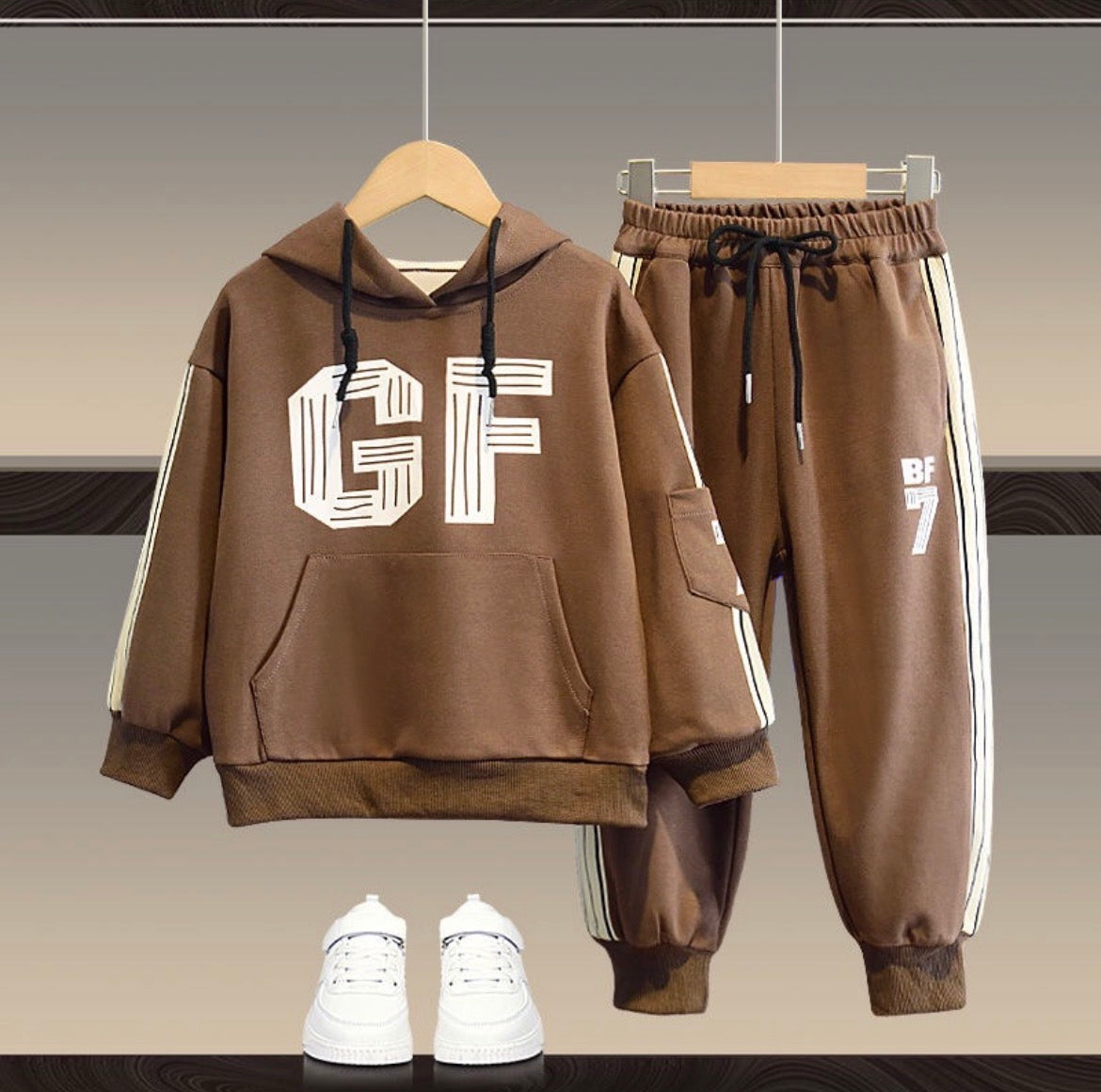 Children's Hooded Sweatshirt Set | $6 Each | MOQ 50 | Code MIX-GB-216