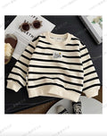 Kids FHREGHNJ G colorblock sweatshirt in white orange and yellow