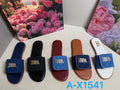 Women's Quilted Logo Flat Slide Sandals Mix A-X1541 – $14.99/unit | MOQ 24
