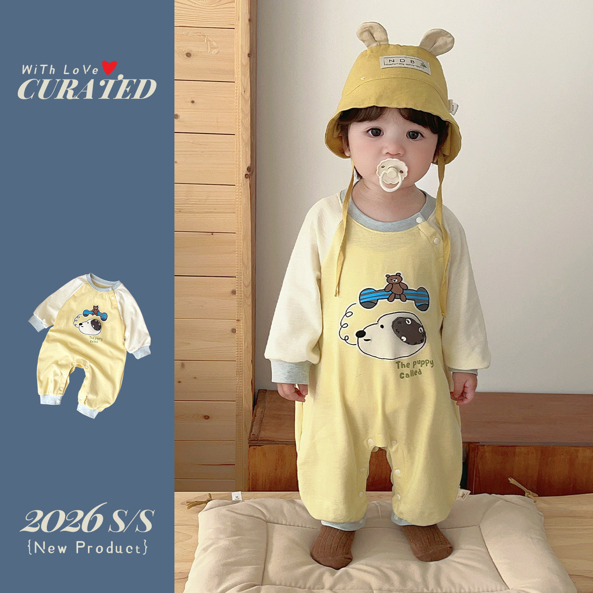 Baby Romper Clothing Newborn Baby Clothes Crawler Cartoon Super Cute Outing Wear