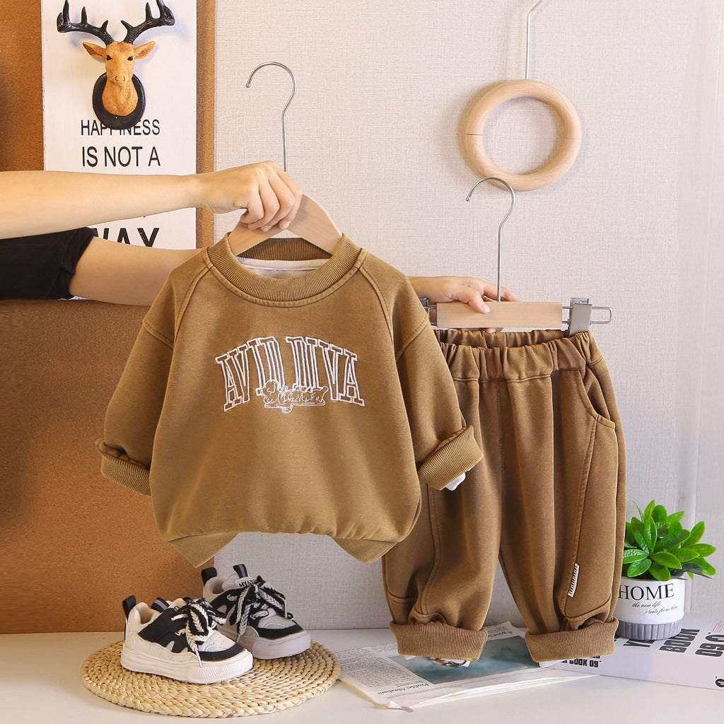Baby Spring Clothing Baby Long Sleeve Two Piece Set