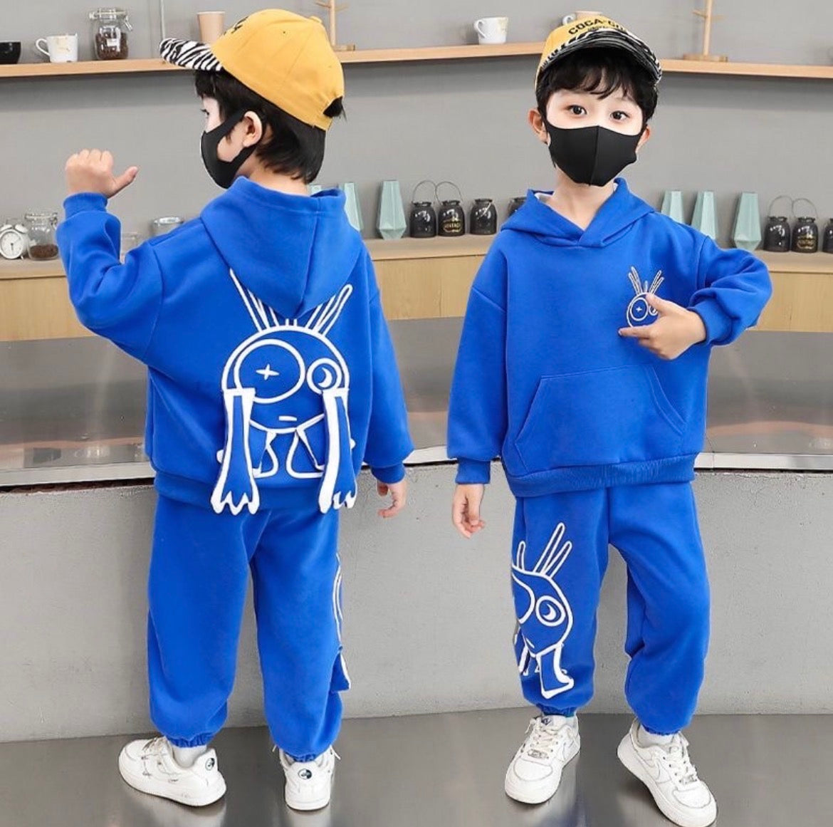Children's Hooded Sweatshirt Set | $6 Each | MOQ 50 | Code MIX-GB-216