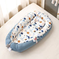 Removable and washable portable baby crib baby pillow travel crib