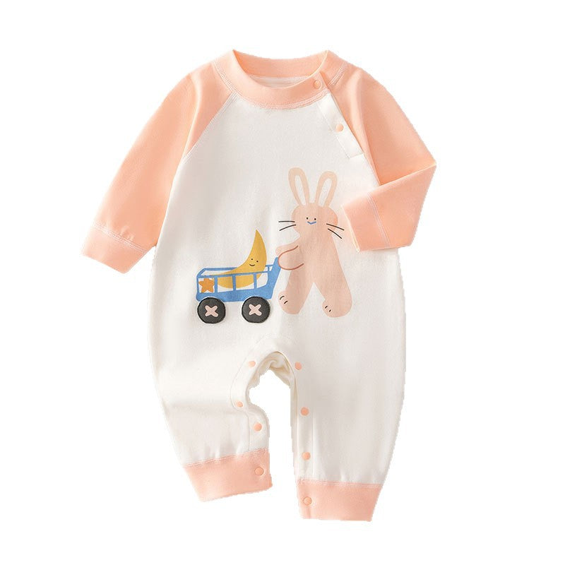Baby jumpsuit for spring and autumn baby clothes for all seasons