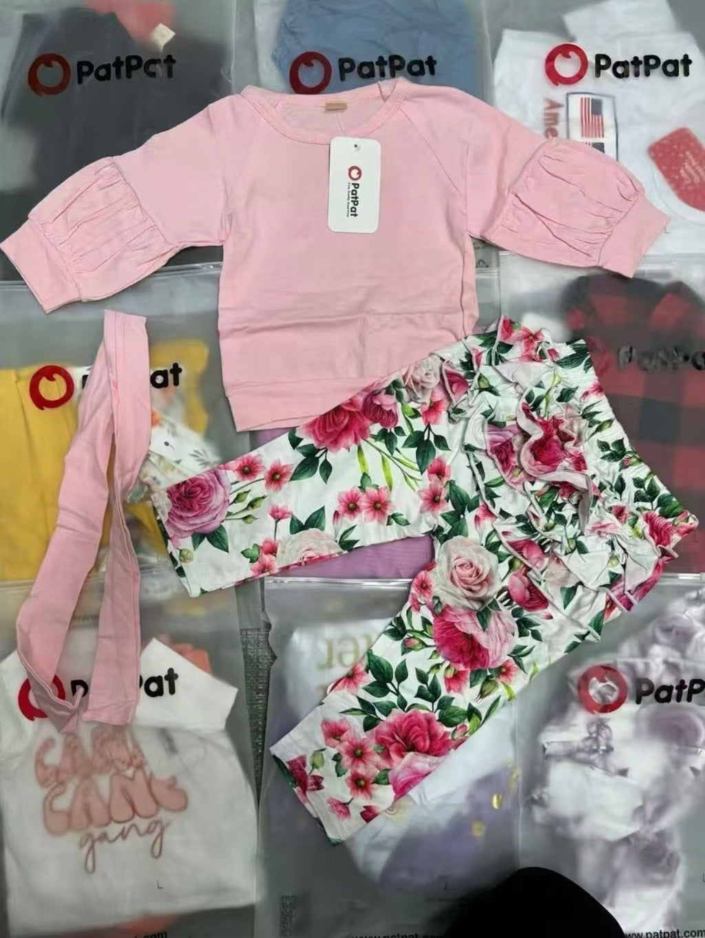 Mix Clothes Patpat Boys & Girls – Mix Size & Style | MOQ 100 pcs | Unit $2.30 | Dozen $27.60 | Code: Mix-GB-220