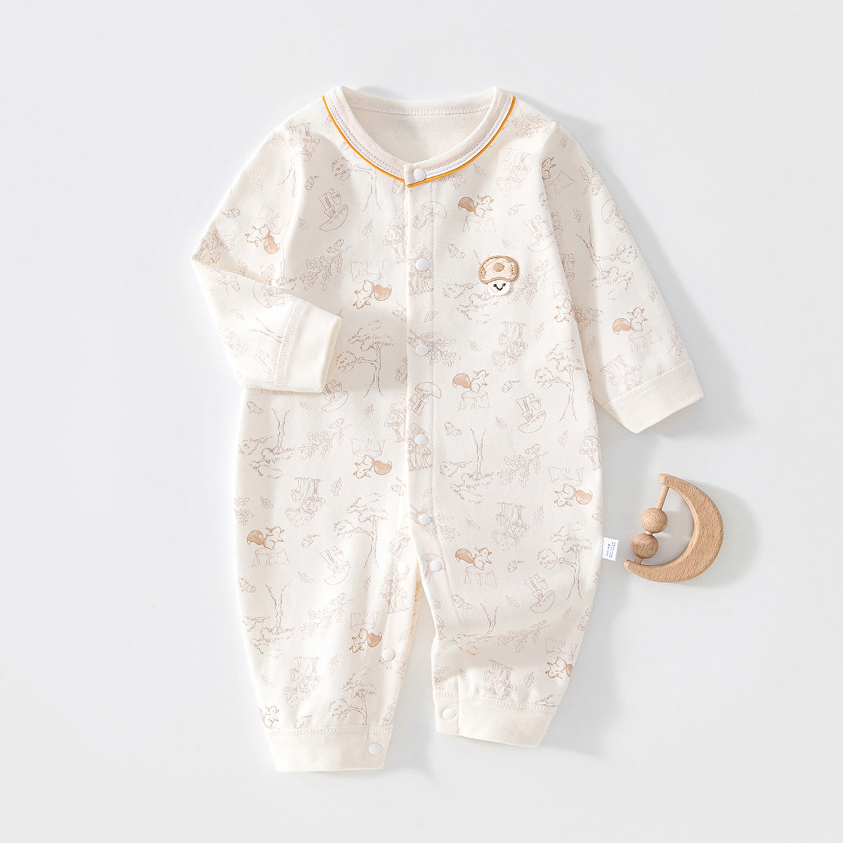 Baby  Onesie Baby Winter Base Layer Sleepwear Pure
