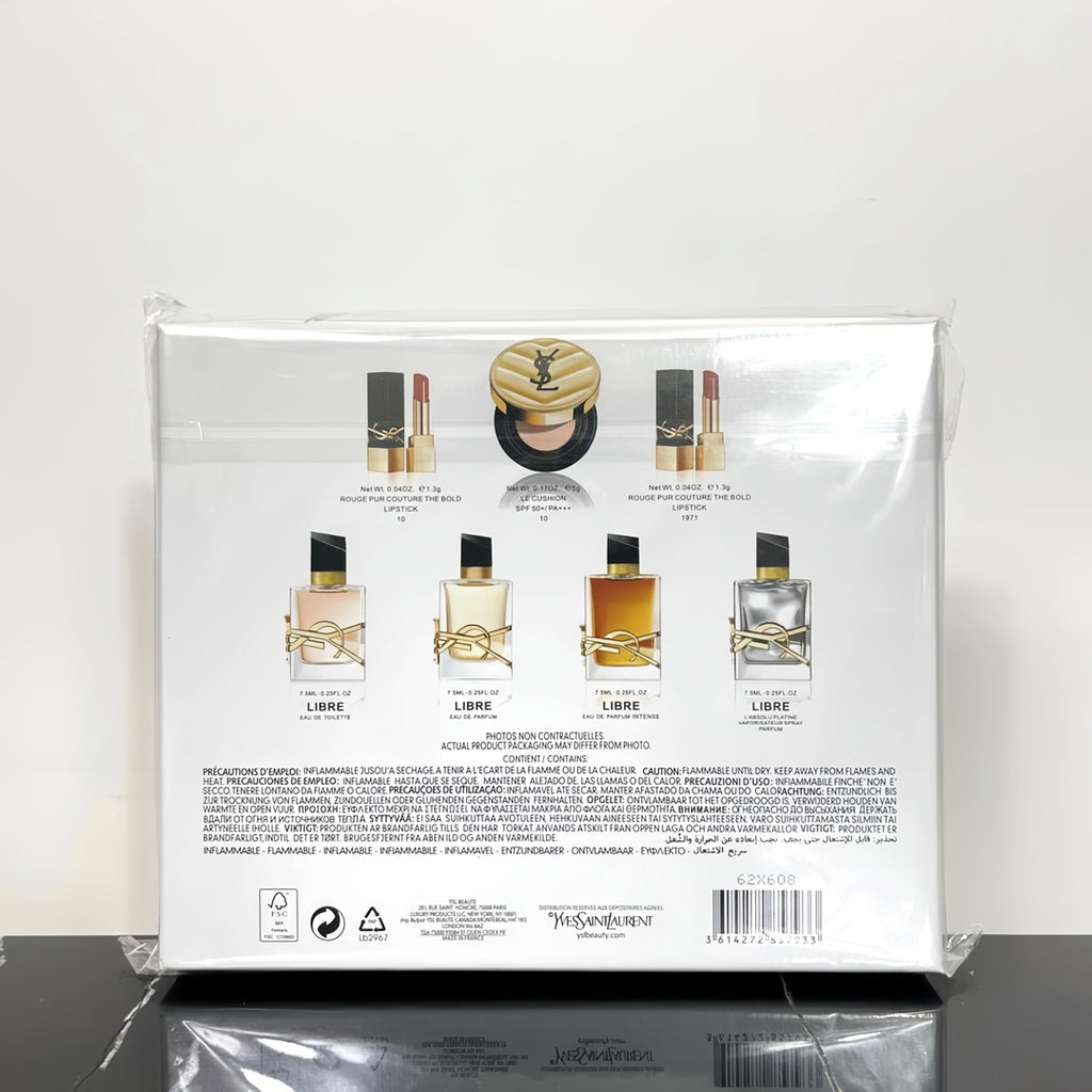 Yves Saint Laurent Libre Fragrance & Makeup Gift Set / MOQ 12 / Unit price $55 wholesale price