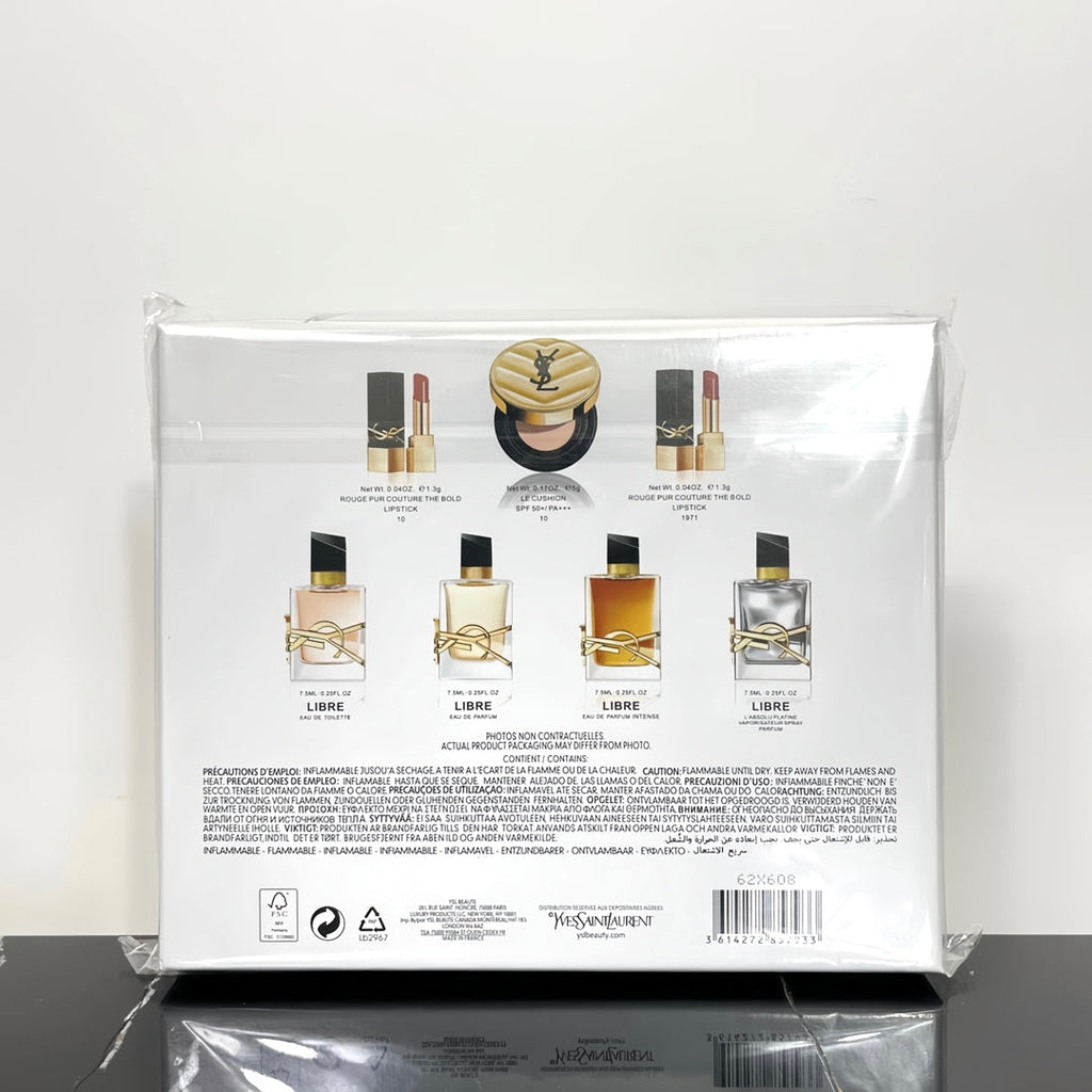 Yves Saint Laurent Libre Fragrance & Makeup Gift Set / MOQ 12 / Unit price $55 wholesale price