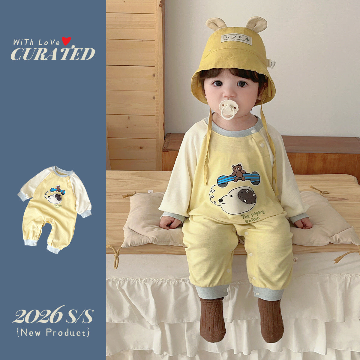 Baby Romper Clothing Newborn Baby Clothes Crawler Cartoon Super Cute Outing Wear