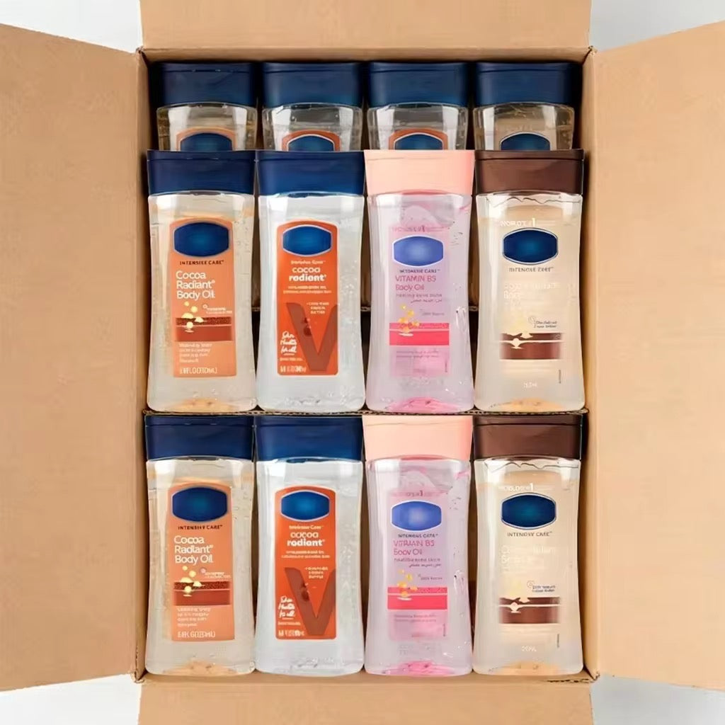 Vaseline Body Oil Mix – MOQ 50 Pc/ Carton . Unit price $4.50