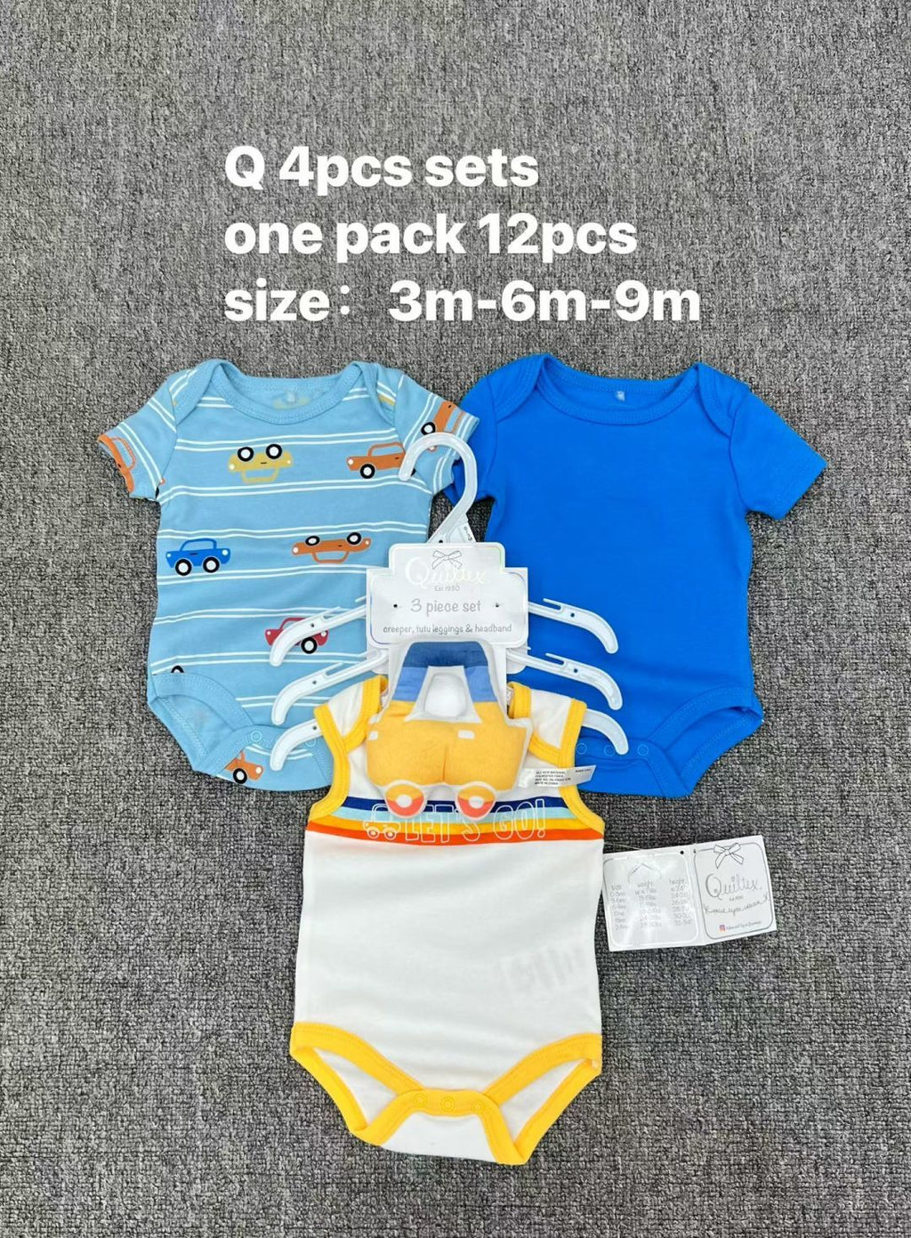 baby romper set moq 12set each color