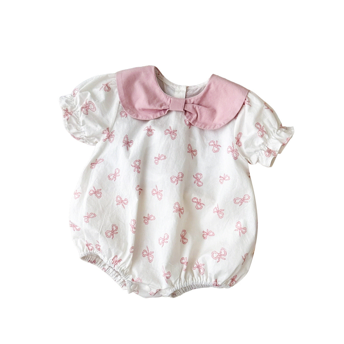Baby Crawling Ceremony Outfit Outerwear Baby Bodysuit Kids Full Moon Summer Clothing