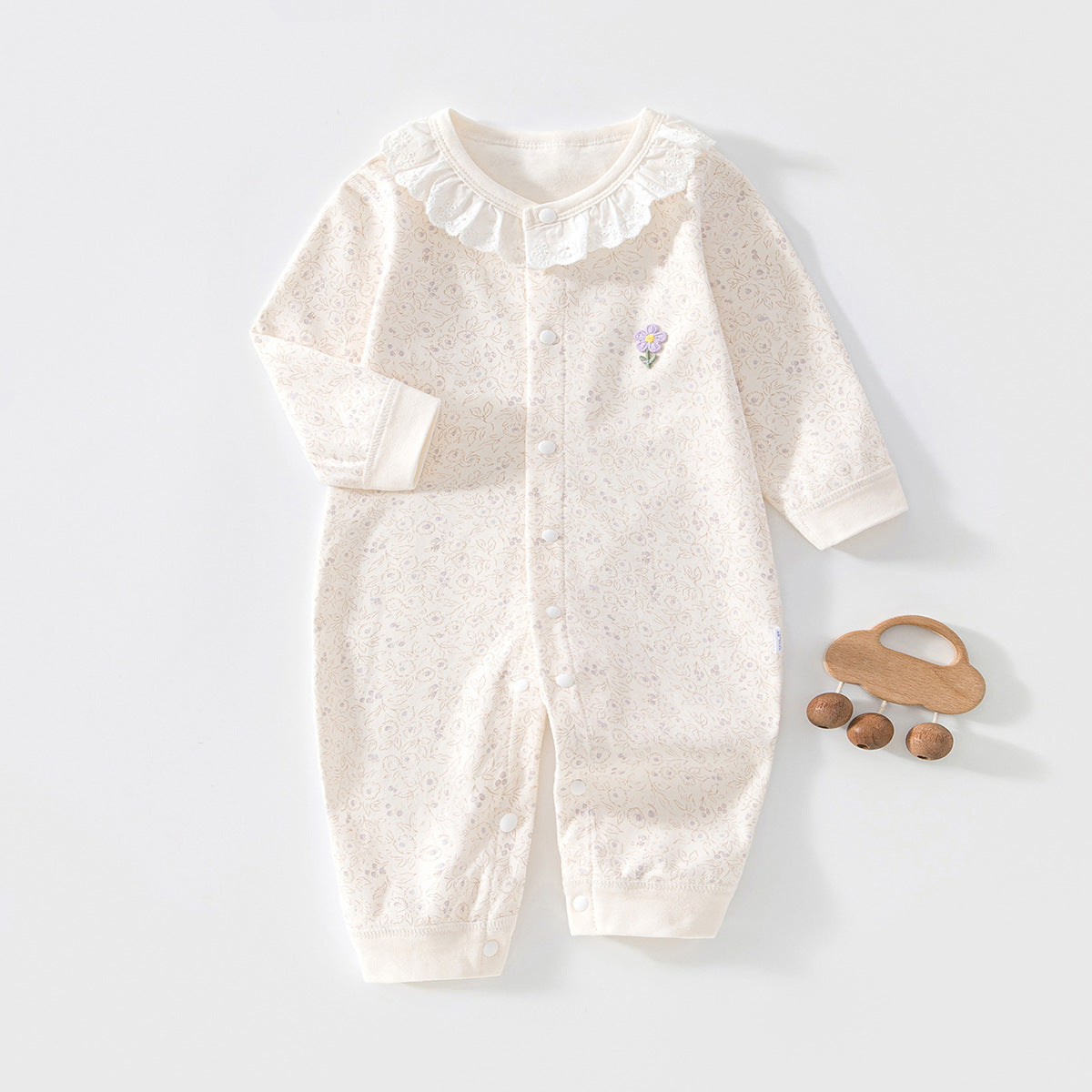 Baby  Onesie Baby Winter Base Layer Sleepwear Pure