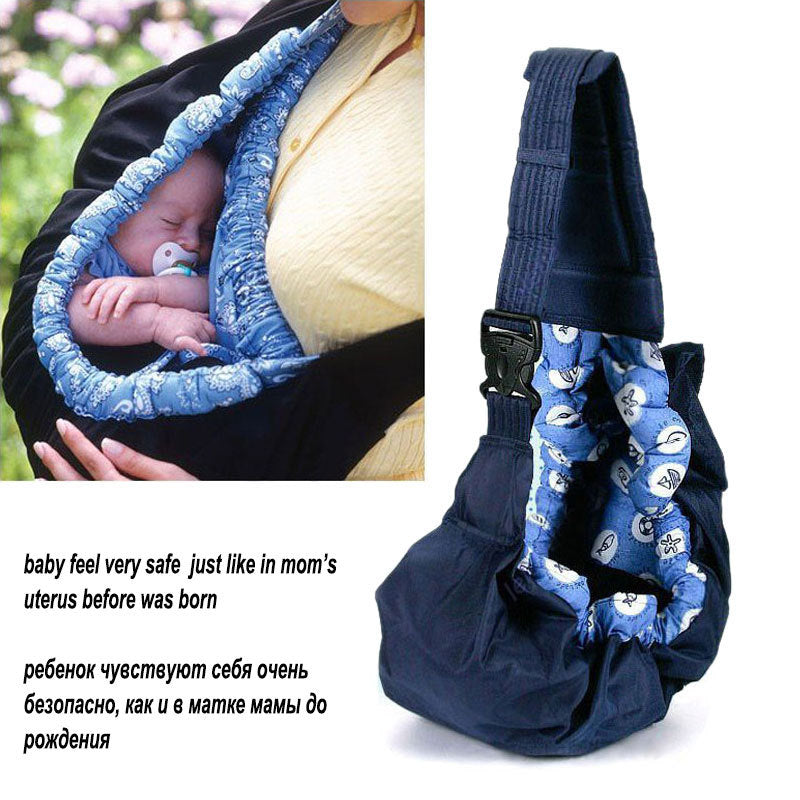 Baby Carrier Wrap – Cotton Infant Feeding & Back Sling