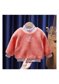 Kids Fluffy Ladybug Sweater | $3.80/unit | MOQ 24