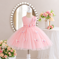 Girls' Pink Floral Party Dress | Mixed Sizes 2–7 | Pack 5 $60 | Mix-GC-134-Pink