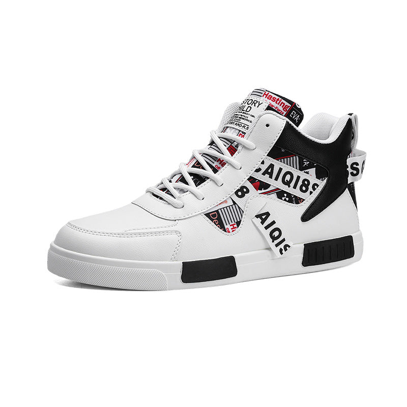 Men's High Top Casual Sneakers – Outdoor Sports Board Shoes