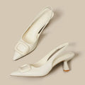 Slingback Pointed Toe Pumps