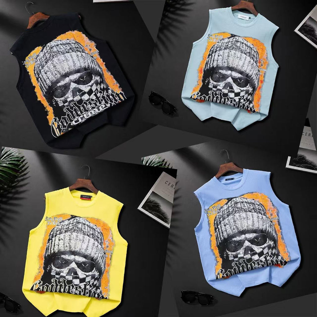 SRECA Studios hip hop artist portrait tank top