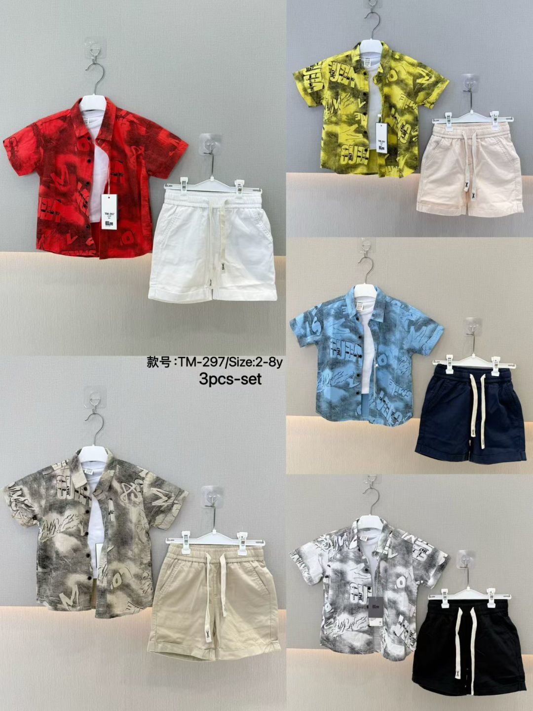 New two-piece shirt set