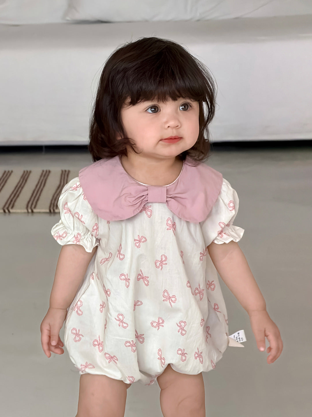 Baby Crawling Ceremony Outfit Outerwear Baby Bodysuit Kids Full Moon Summer Clothing