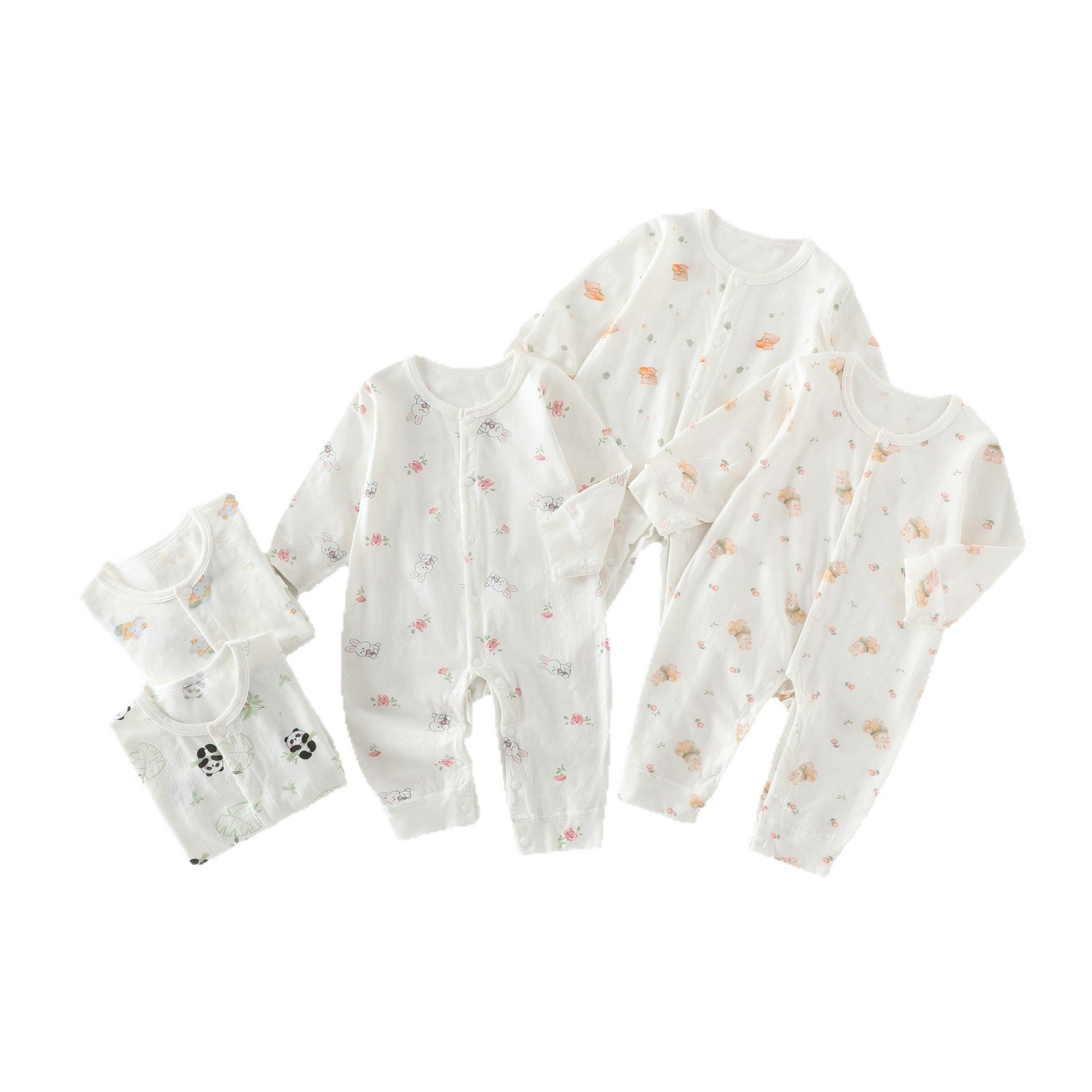 Baby summer jumpsuit long sleeved jumpsuit baby clothes