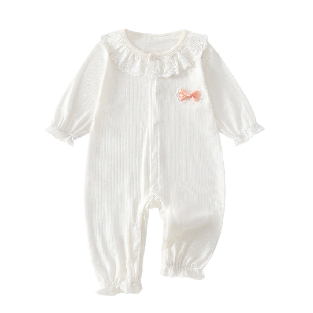 Baby long sleeved air-conditioned clothing summer baby jumpsuit