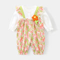 Baby Spring Romper New Style Girl Baby Fashion Onesie Newborn Long Sleeve Spring Autumn Outfit