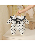 Baby Polka Dot Bow Padded Romper – Elegant Winter Jumpsuit | $9 Each | MOQ 12