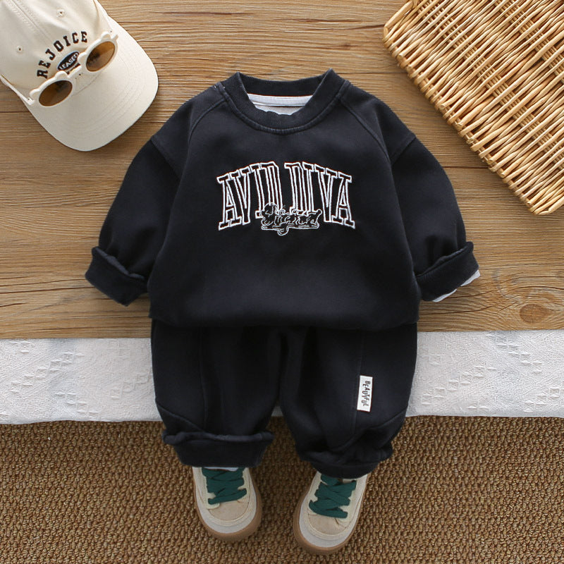 Baby Spring Clothing Baby Long Sleeve Two Piece Set