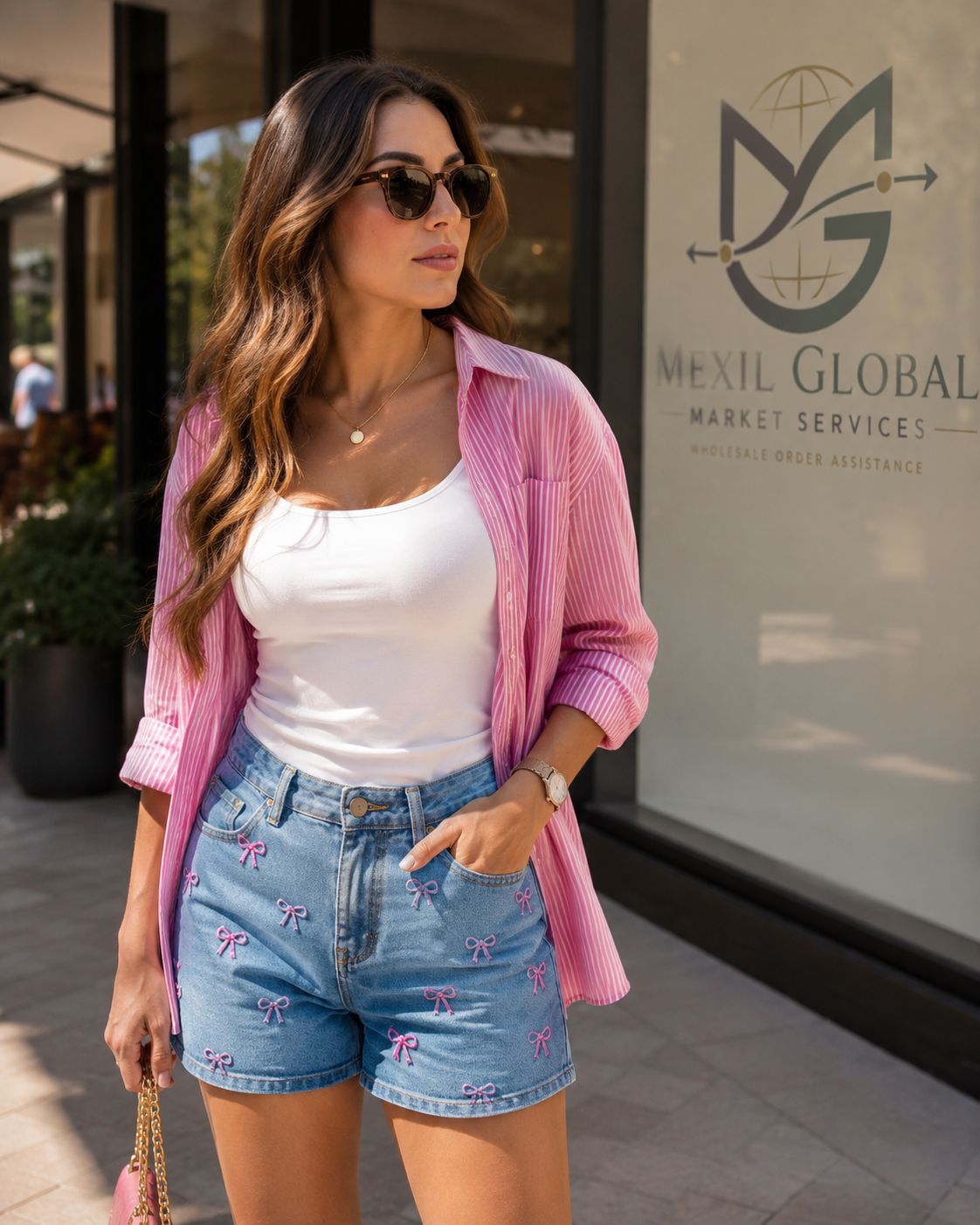 Women's Classic Denim Shorts — Bulk Wholesale (MOQ 100 pcs)