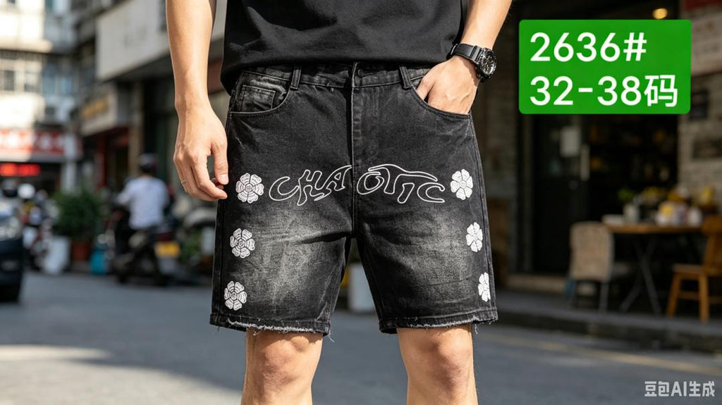 Men's Mixed Denim Shorts — All Styles | MOQ 200 (Wholesale)