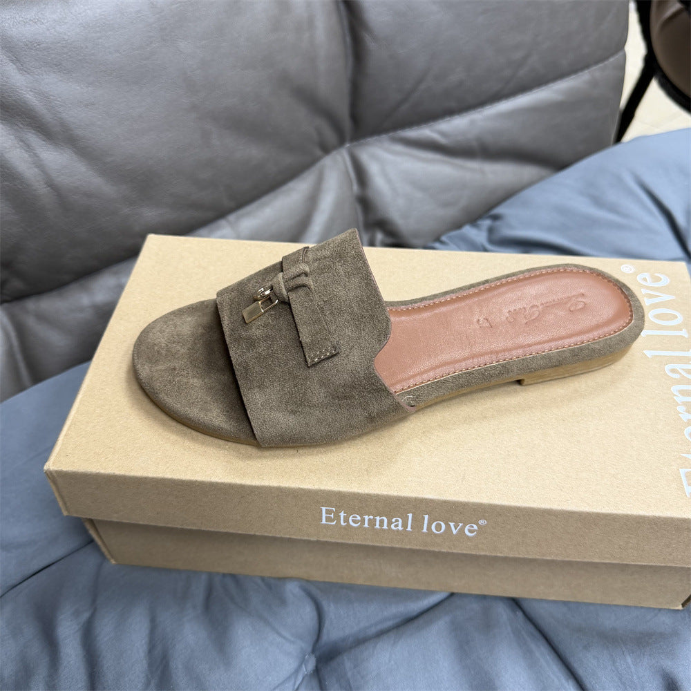 Sanchez A13 Flat Sandals for Women – Wholesale | $10.50/Pair | Sizes 37-41 | MOQ 10 Per Style