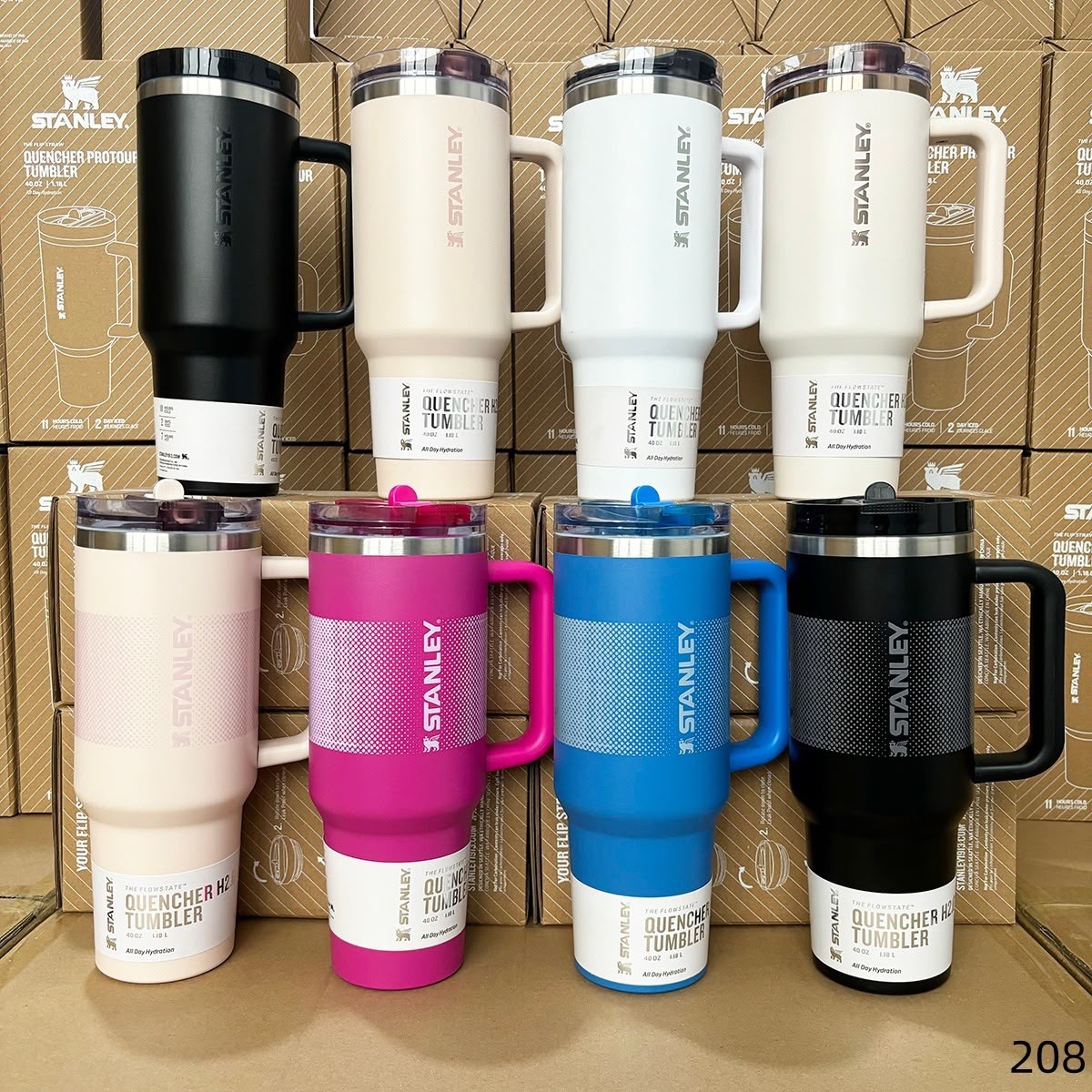 Stanley Quencher Tumbler 40oz — 6 Styles | Wholesale (Free Shipping)