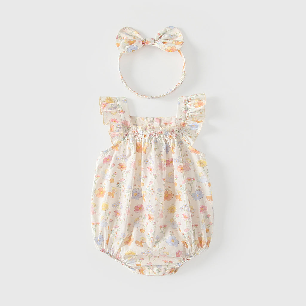 Baby clothes sleeveless jumpsuit