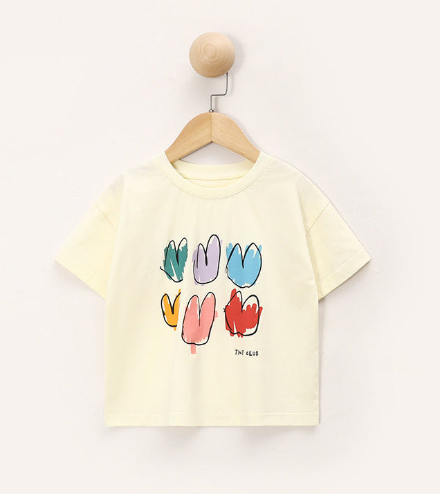 Baby Short Sleeve Casual T-Shirt